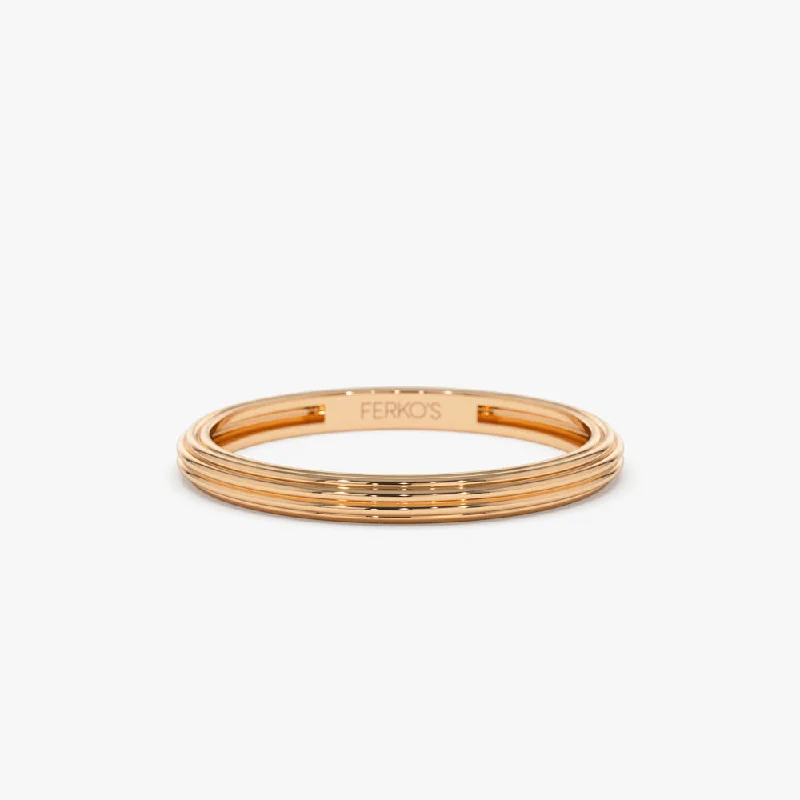 14K Rose Gold