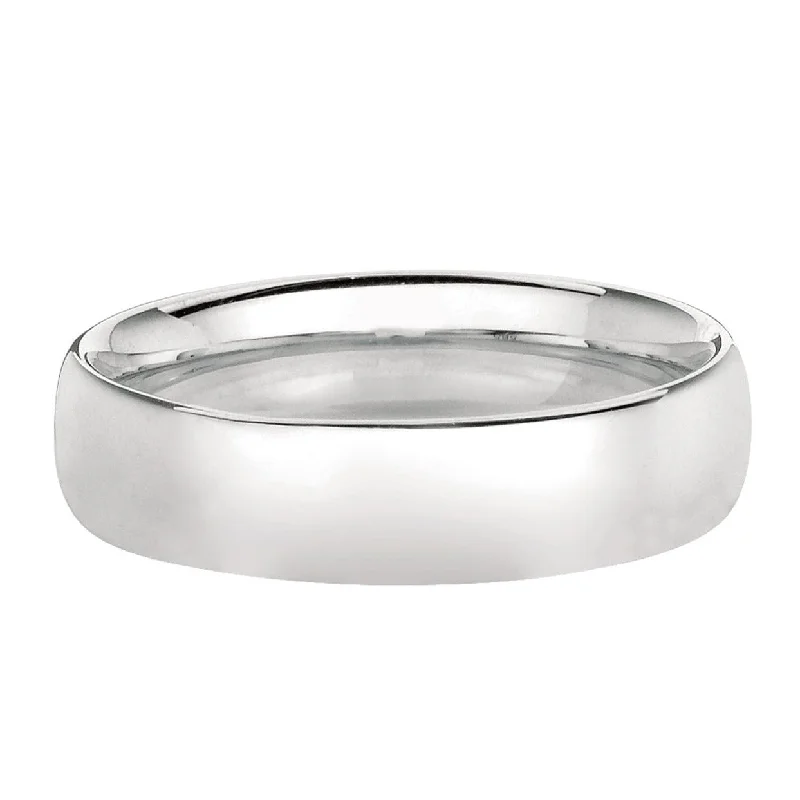 Shop Dazzling Jewelry With Special Promotional Discounts 14K White Gold 6mm Wedding Band. Size 6,7,8,9,10,11,12