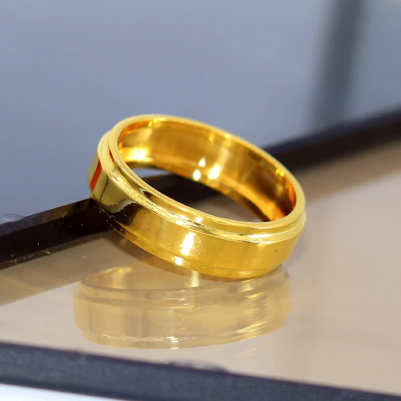 Huge Savings On Premium Jewelry Styles 18 kt yellow gold handmade fabulous wedding engagement anniversary ring band unisex jewelry all sizes available GR006 Huge Savings On Premium Jewelry Styles 18 kt yellow gold handmade fabulous wedding engagement anniversary ring band unisex jewelry all sizes available GR006
