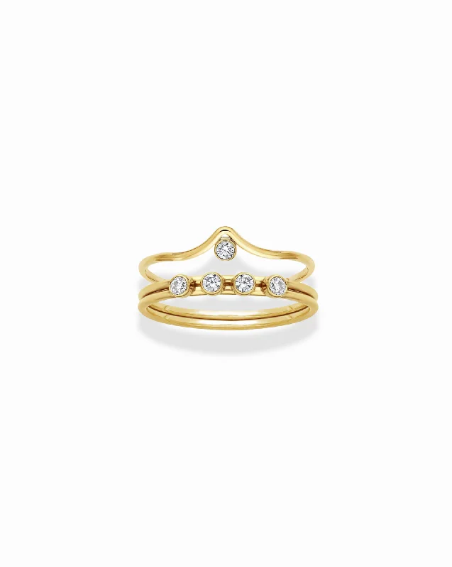 Elevate Your Jewelry Collection With Limited-Time Savings Adeline + Rowe CZ Stacking Ring Set Elevate Your Jewelry Collection With Limited-Time Savings Adeline + Rowe CZ Stacking Ring Set