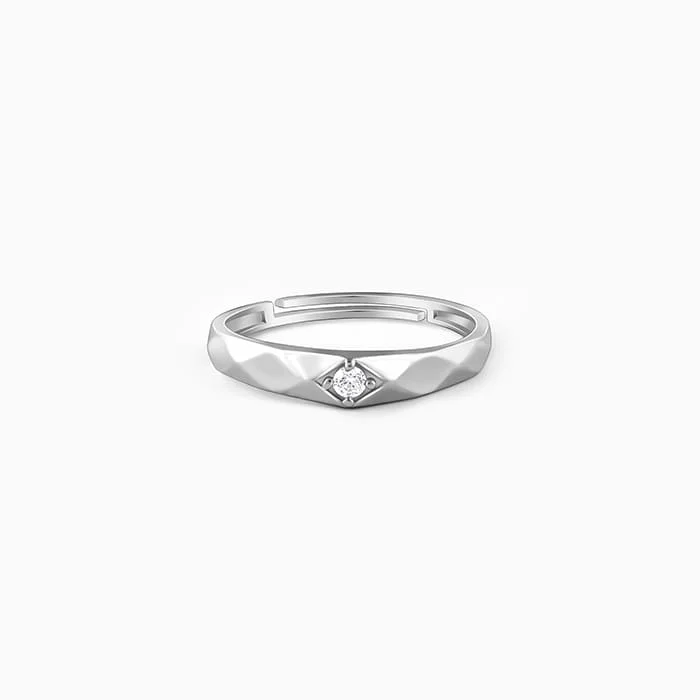 Chic, Trendy, And Affordable Jewelry Sale Silver Rugged Ring For Him
