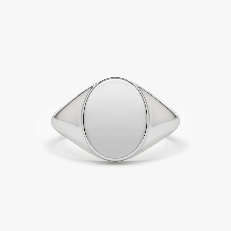 14K White Gold