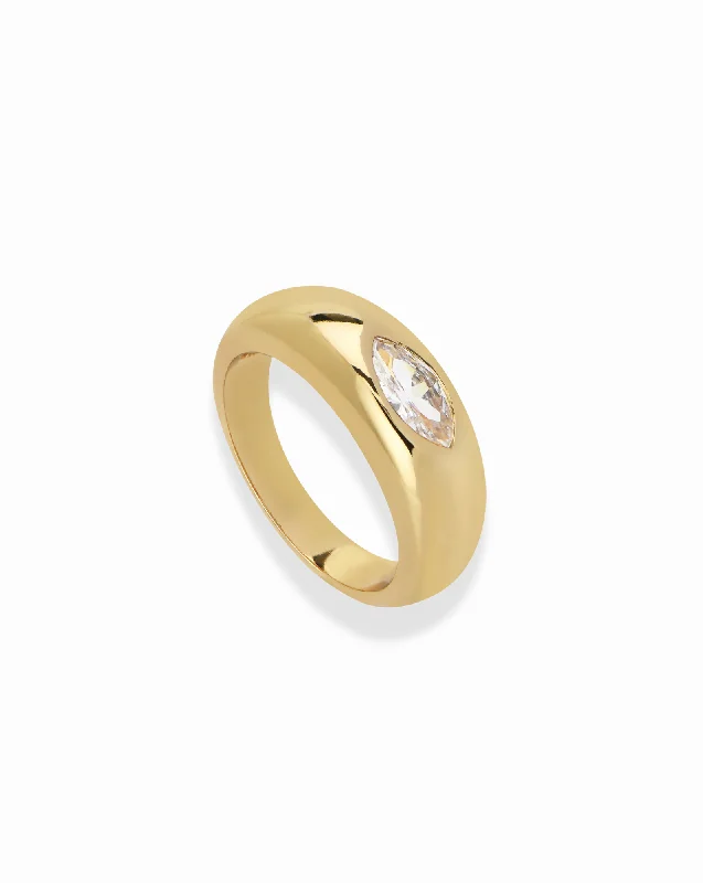 Modern Statement Jewelry For Bold Styling Ellery Dome Ring