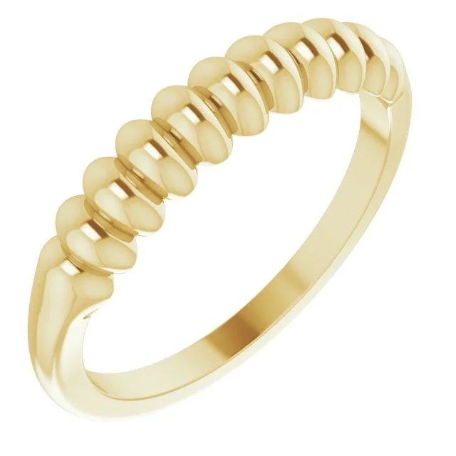 Flash Sale On Stunning Jewelry – Don't Miss Out JDSP57741 - STACKABLE PUFFY RING