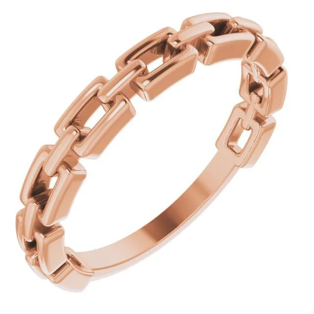 Fashion-Forward Jewelry At Incredible Prices JDSP52078 - CHAIN LINK RING