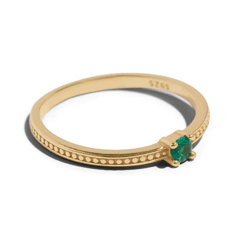 Premium Diamond Jewelry At Once-In-A-Lifetime Discounts THE EMMA RING GREEN - Solid 14k gold Premium Diamond Jewelry At Once-In-A-Lifetime Discounts THE EMMA RING GREEN - Solid 14k gold