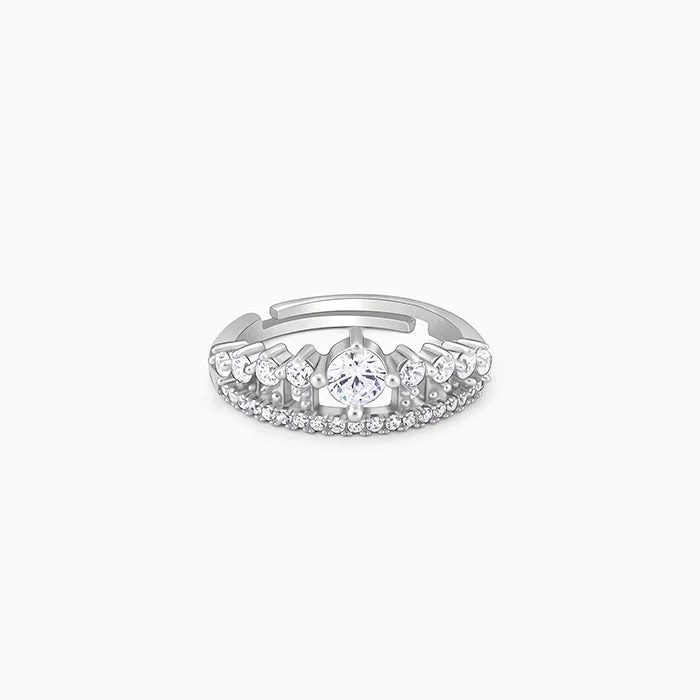 Grab Exquisite Jewelry At The Lowest Prices Silver Queen Crown Ring