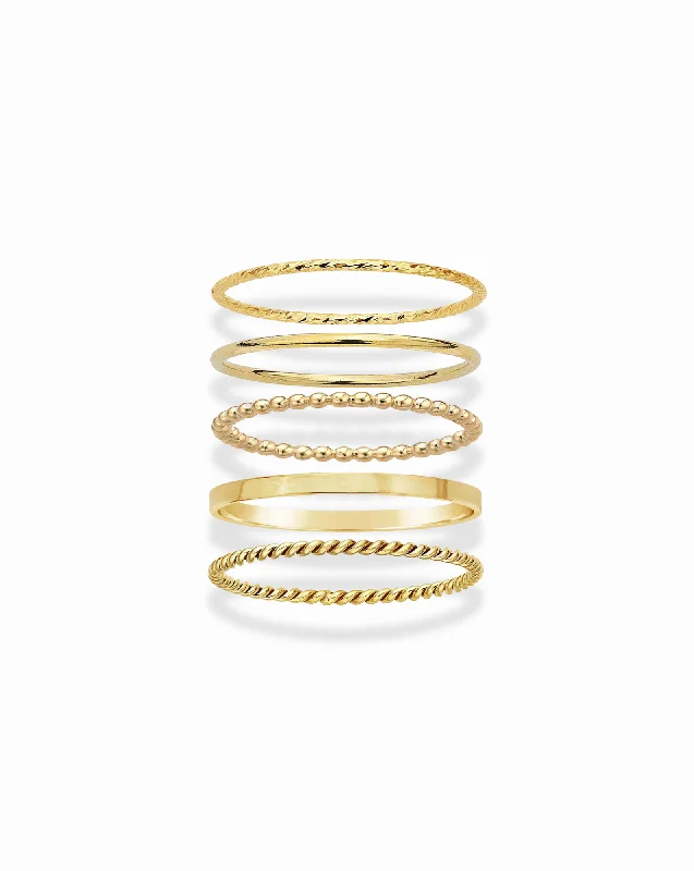 Timeless Elegance Now At Special Discounts Everyday Stacking Ring Set