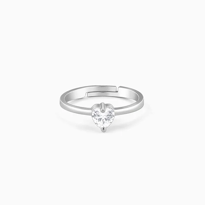 Limited-Stock Jewelry Clearance – Grab Your Favorites Now Silver Passionate Love Ring Limited-Stock Jewelry Clearance – Grab Your Favorites Now Silver Passionate Love Ring