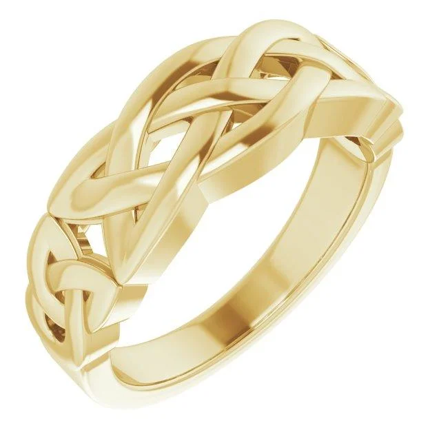 Elegant Jewelry, Exclusive Prices – Shop Now JDSP9904 - 14K Gold Celtic Ring