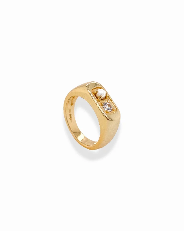 Elegant Necklaces And Bracelets At Limited-Time Offers Marie Pinky Signet Ring
