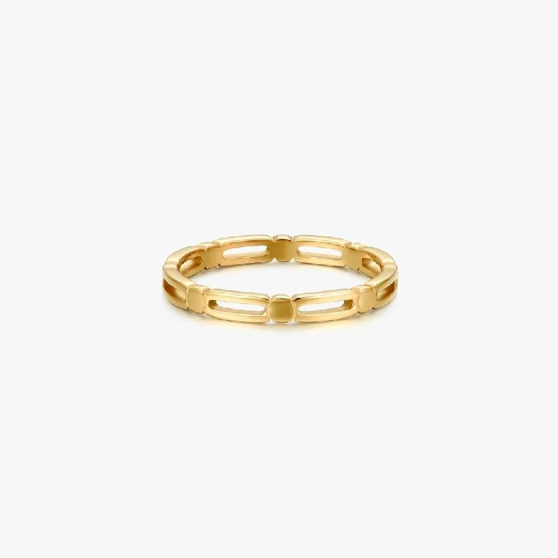 Shop High-Quality Jewelry At Jaw-Dropping Discounts Melanie Ring in Gold