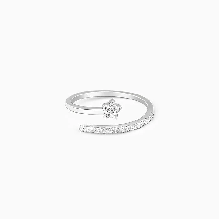 Exclusive Jewelry Sale – Sparkle For Less Silver Shooting Star Ring