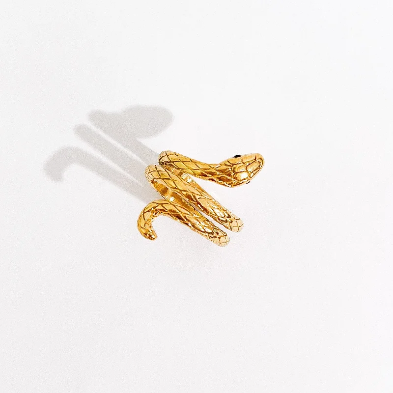 Upgrade Your Jewelry Collection For Less Gold Snake Ring