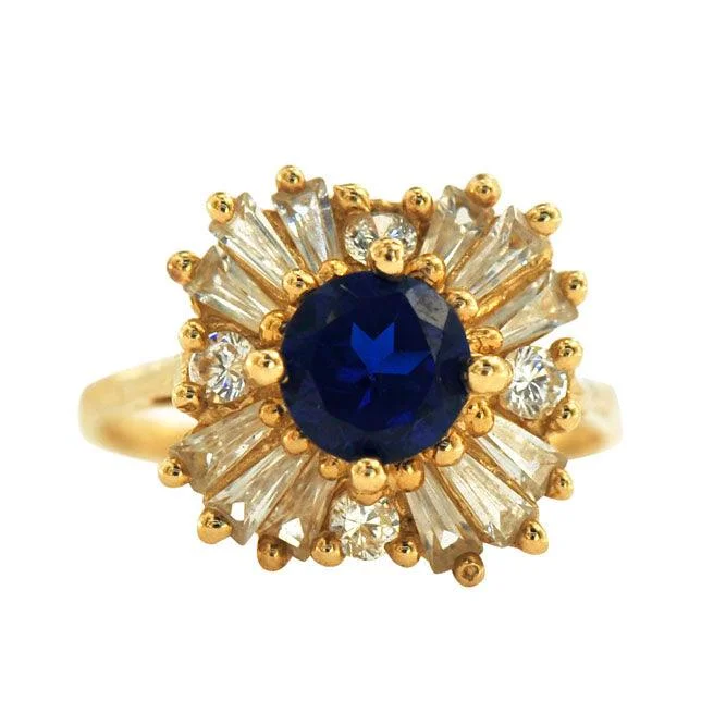 Elegant Jewelry Pieces At Unbelievable Prices TVJ1915 - Gemstone Gold Ring