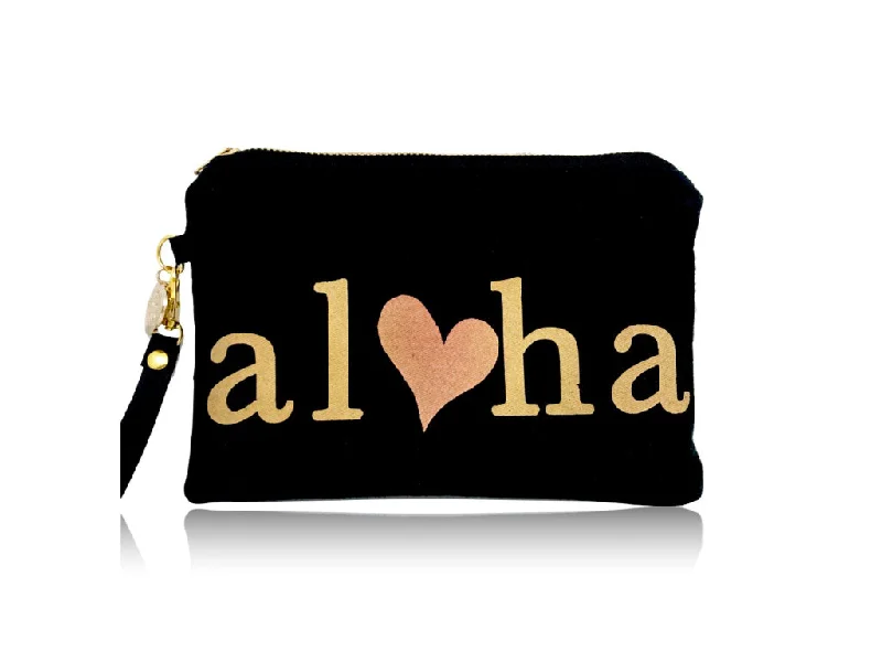 Aloha Heart -Wristlet