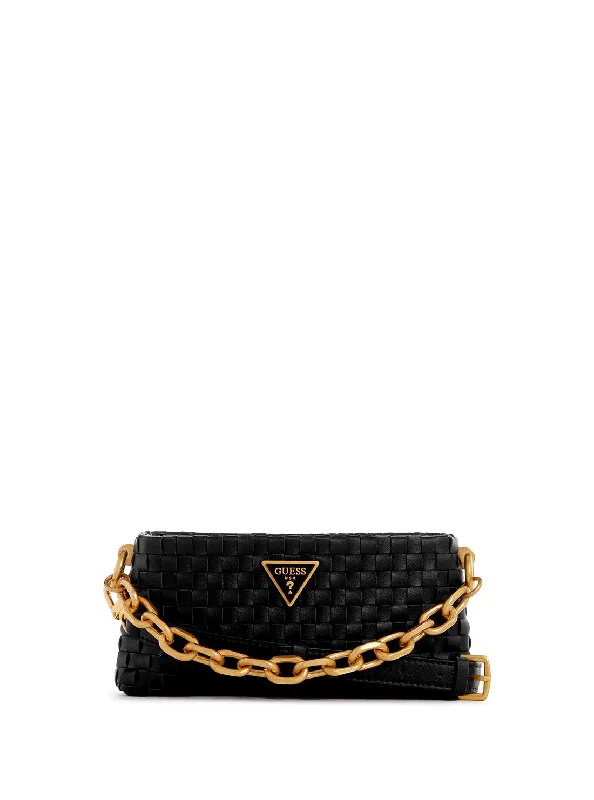 Black Lisbet Mini Crossbody Bag