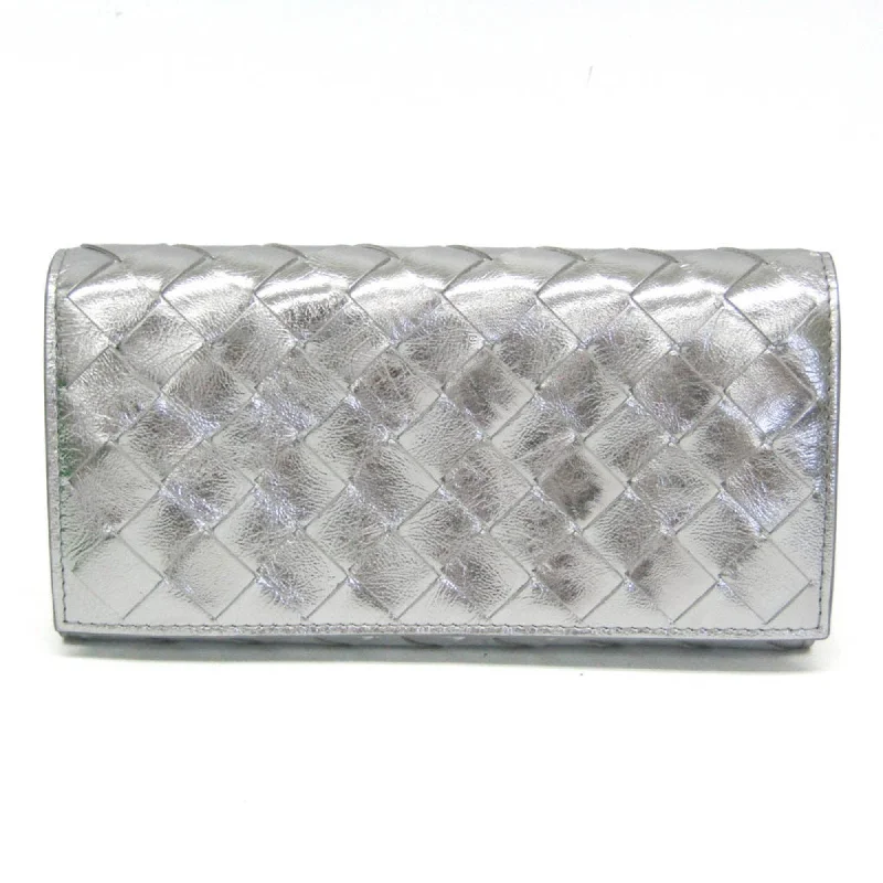 Bottega Veneta Intrecciato  Leather Wallet  (Pre-Owned)