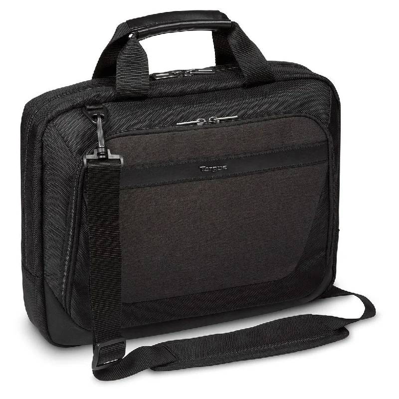 CitySmart 12, 12.5, 13, 13.3, 14" Slimline Topload Laptop Case - Black/Grey