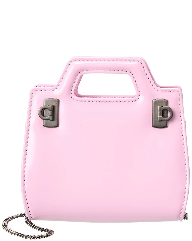 Ferragamo Wanda Leather Micro Bag