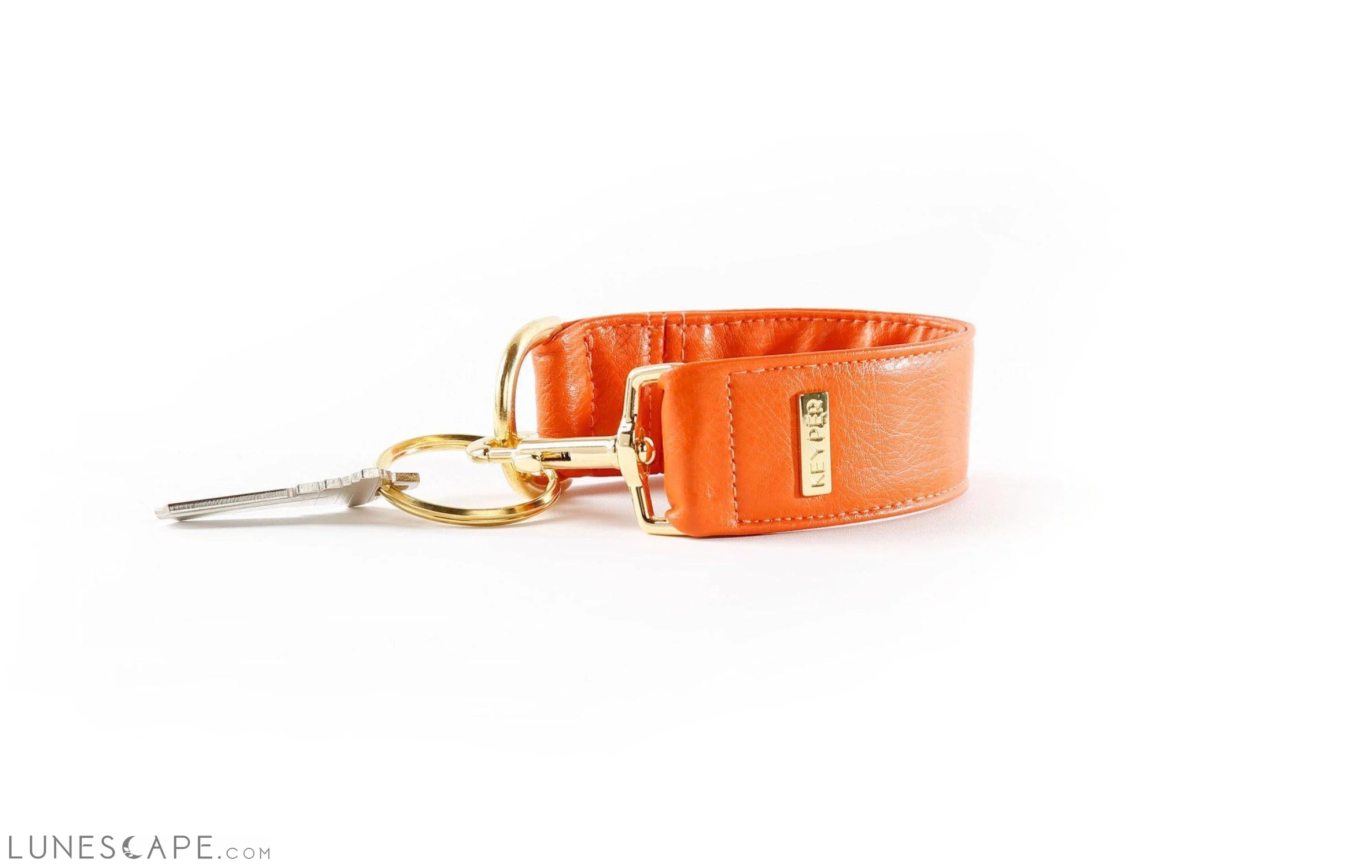 Persimmon Vegan Leather KEYPER® Key Ring