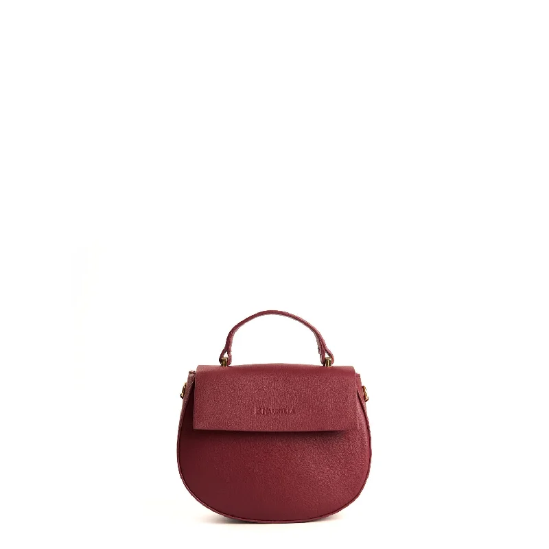 BURGUNDY CLEO BAG