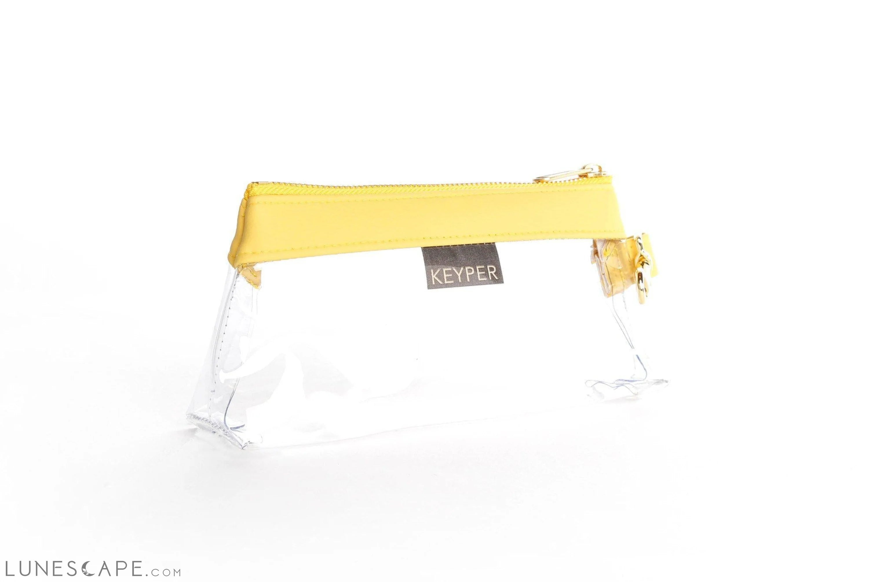 Sunshine CLEAR Bag - Vegan Leather Trim