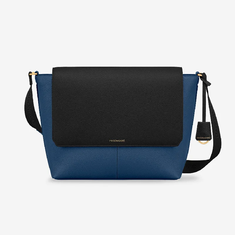 The Flaire Messenger Bag - Pacific Caviar