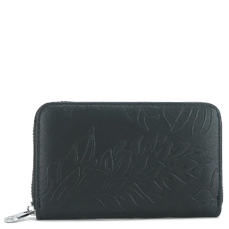 Wallet Chloe Ginger Embossed Black