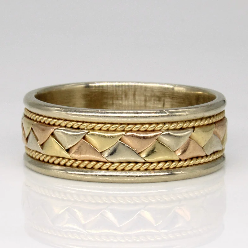 The Biggest Jewelry Sale Of The Year Is Here 14k Multi Tone Gold Woven Ring | SZ 7 | The Biggest Jewelry Sale Of The Year Is Here 14k Multi Tone Gold Woven Ring | SZ 7 |