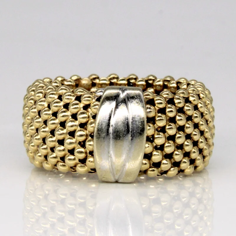 Special Offers On Handcrafted And Designer Jewelry 14k Two Tone Gold Ring | SZ 7.5 | Special Offers On Handcrafted And Designer Jewelry 14k Two Tone Gold Ring | SZ 7.5 |