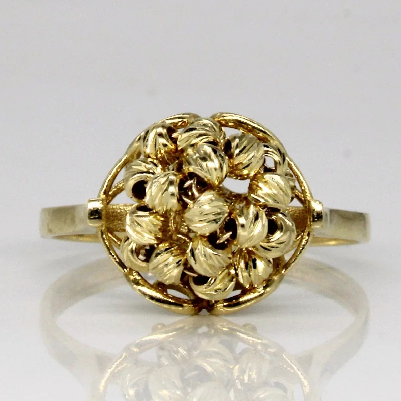 Flash Sale On Exquisite Jewelry – Don't Miss Out 14k Yellow Gold Bead Knot Ring | SZ 9.25 | Flash Sale On Exquisite Jewelry – Don't Miss Out 14k Yellow Gold Bead Knot Ring | SZ 9.25 |