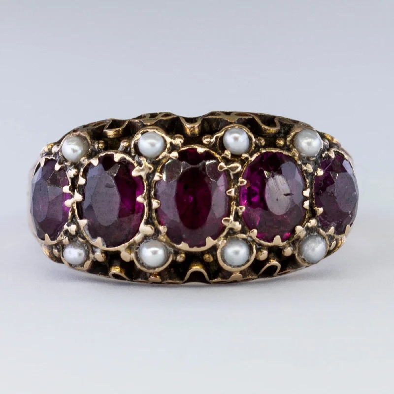 Jewelry Sale Alert – Shop Timeless Elegance Today Victorian Garnet & Pearl Ring | 1.20ctw | SZ 5.75 | Jewelry Sale Alert – Shop Timeless Elegance Today Victorian Garnet & Pearl Ring | 1.20ctw | SZ 5.75 |