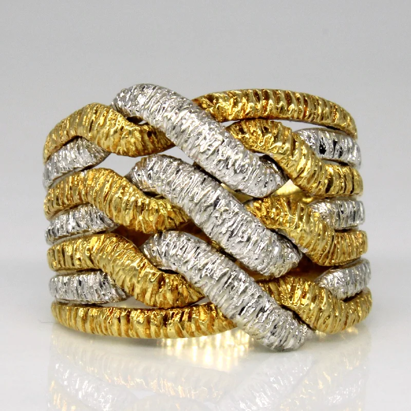 Make Every Moment Shine – Jewelry Discounts Available 18k Two Tone Gold Completed Puzzle Ring | SZ 8 | Make Every Moment Shine – Jewelry Discounts Available 18k Two Tone Gold Completed Puzzle Ring | SZ 8 |