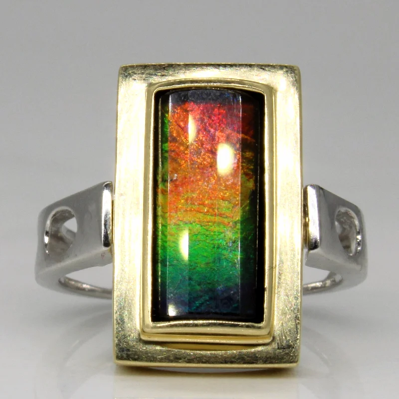 Luxury Jewelry At Unbeatable Discounts Ammolite Ring/Pendant | 1.80ct | SZ 6.5 |