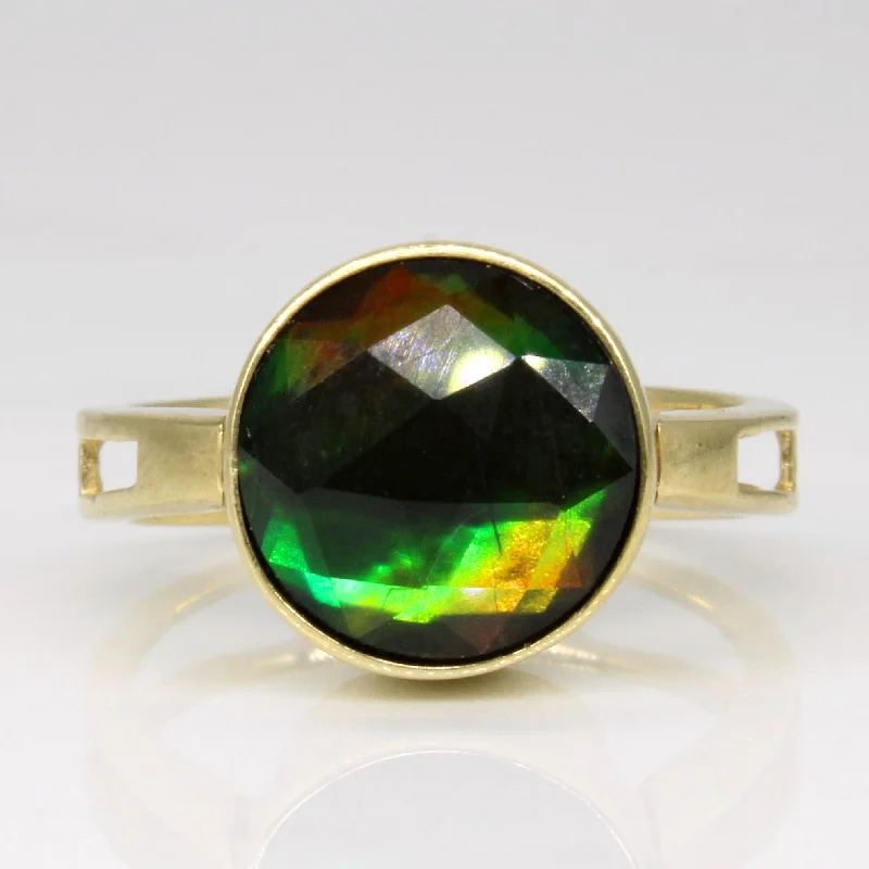 Grab Your Favorite Jewelry At The Lowest Prices Ammolite Ring/Pendant | 2.70ct | SZ 6.5 | Grab Your Favorite Jewelry At The Lowest Prices Ammolite Ring/Pendant | 2.70ct | SZ 6.5 |
