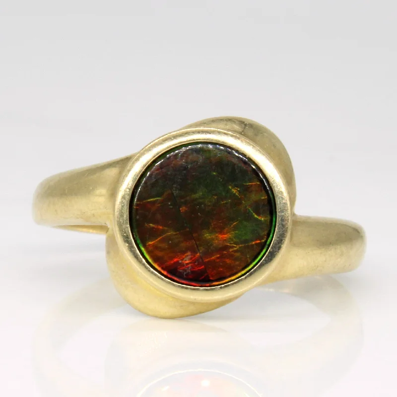 Affordable Glamour – Premium Jewelry At Special Prices Bypass Ammolite Ring | 0.95ct | SZ 7 | Affordable Glamour – Premium Jewelry At Special Prices Bypass Ammolite Ring | 0.95ct | SZ 7 |