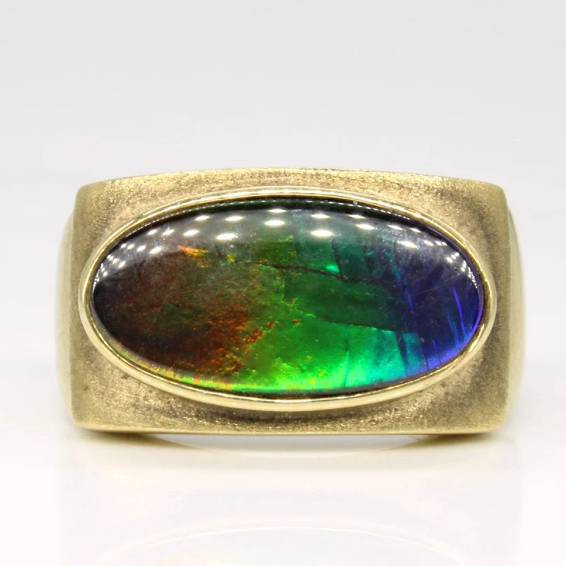 Limited-Stock Jewelry Clearance – Grab Your Favorites Now Ammolite Ring | 2.20ct | SZ 5.75 | Limited-Stock Jewelry Clearance – Grab Your Favorites Now Ammolite Ring | 2.20ct | SZ 5.75 |