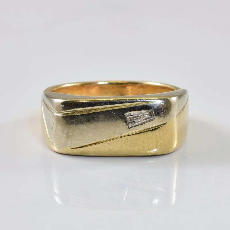 Get The Jewelry You Love At A Price You Love Baguette Cut Diamond Ring | 0.06ct | SZ 6.75 | Get The Jewelry You Love At A Price You Love Baguette Cut Diamond Ring | 0.06ct | SZ 6.75 |