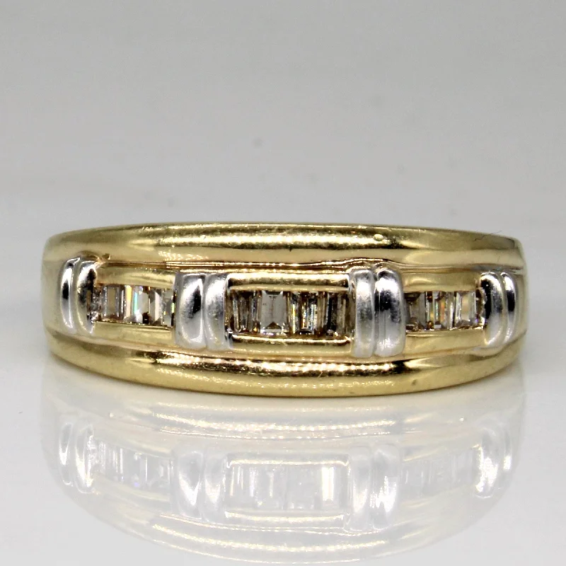 High-Quality Gemstone Jewelry For Special Occasions Baguette Cut Diamond Ring | 0.27ctw | SZ 8.5 | High-Quality Gemstone Jewelry For Special Occasions Baguette Cut Diamond Ring | 0.27ctw | SZ 8.5 |