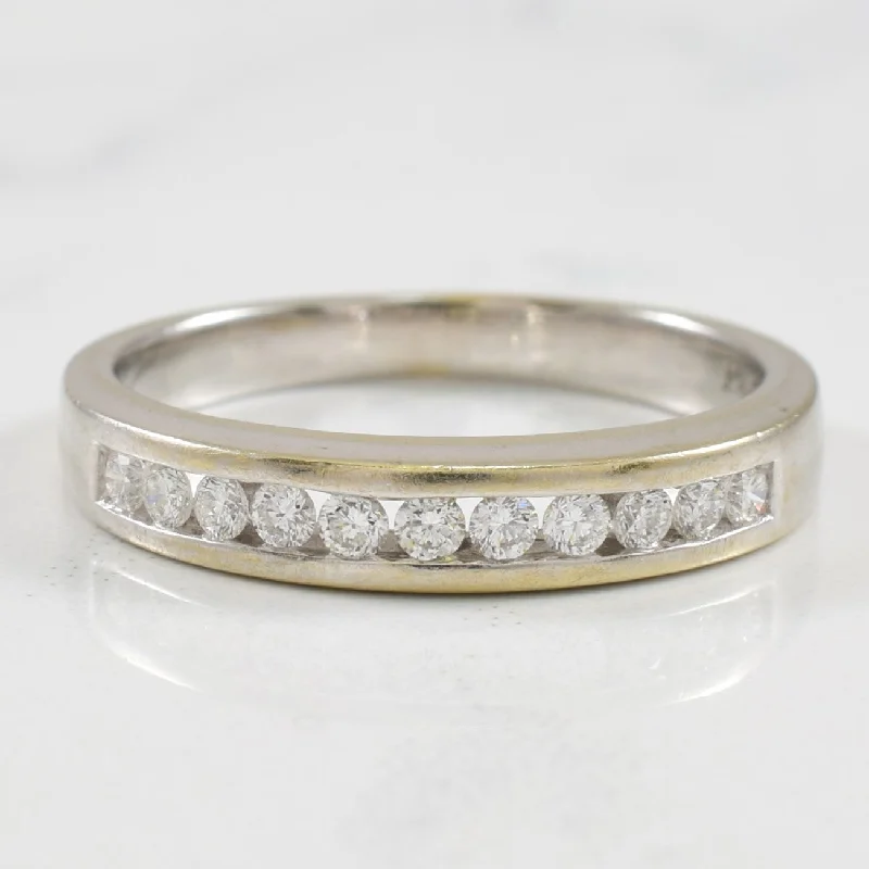 Discounted Jewelry For A Glamorous Look Channel Set Diamond Band | 0.22ctw | SZ 6 | Discounted Jewelry For A Glamorous Look Channel Set Diamond Band | 0.22ctw | SZ 6 |
