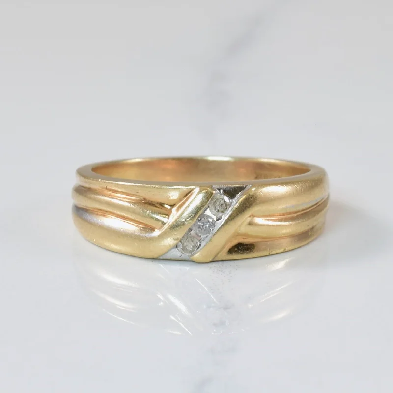 Exclusive Online Discounts On Stylish Jewelry Channel Set Diamond Ring | 0.07ctw | SZ 7.5 |