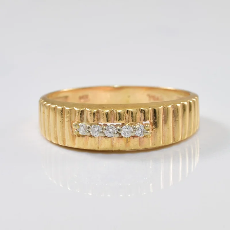 Timeless Elegance, Temporary Discounts – Act Fast Channel Set Diamond Ring | 0.10ctw | SZ 11.75 | Timeless Elegance, Temporary Discounts – Act Fast Channel Set Diamond Ring | 0.10ctw | SZ 11.75 |