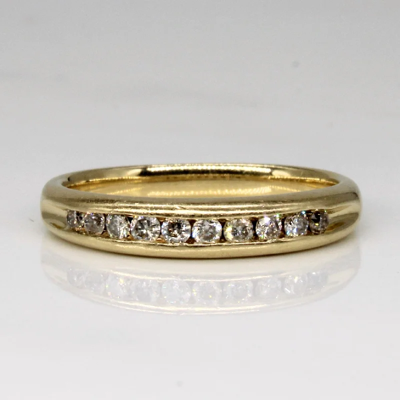 Upgrade Your Jewelry Collection For Less Channel Set Diamond Ring | 0.20ctw | SZ 6.5 | Upgrade Your Jewelry Collection For Less Channel Set Diamond Ring | 0.20ctw | SZ 6.5 |
