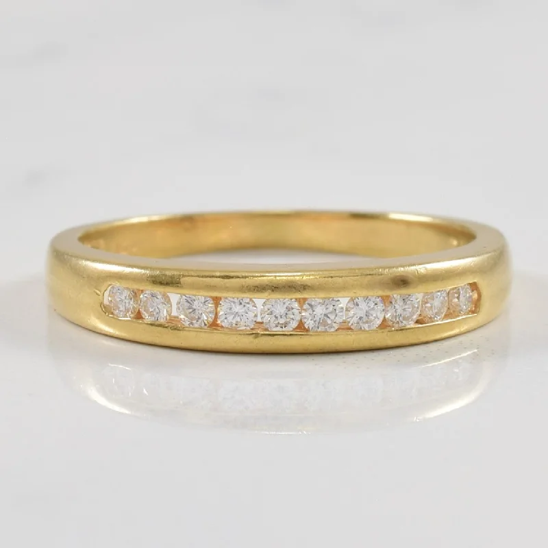 Bohemian-Inspired Jewelry For Free-Spirited Fashion Channel Set Diamond Semi Eternity Ring | 0.15ctw | SZ 7.25 | Bohemian-Inspired Jewelry For Free-Spirited Fashion Channel Set Diamond Semi Eternity Ring | 0.15ctw | SZ 7.25 |