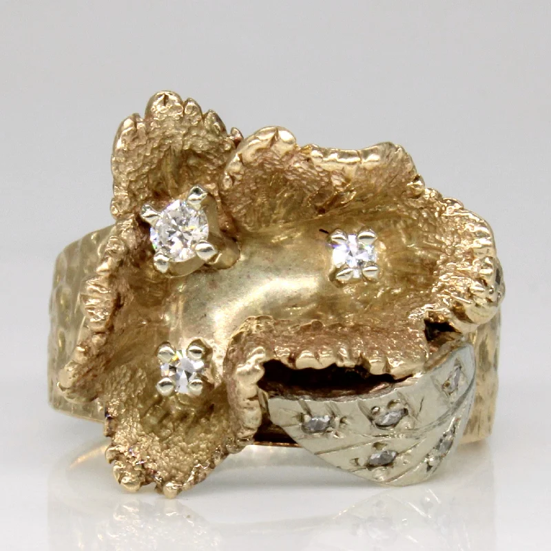 Limited-Time Jewelry Discounts – Shine Without The Splurge Diamond Abstract Flower Ring | 0.13ctw | SZ 7.75 | Limited-Time Jewelry Discounts – Shine Without The Splurge Diamond Abstract Flower Ring | 0.13ctw | SZ 7.75 |