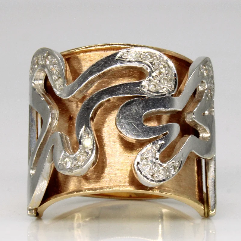 Trending Jewelry Now Available At Exclusive Prices Diamond Abstract ring | 0.12ctw | SZ 7.5 | Trending Jewelry Now Available At Exclusive Prices Diamond Abstract ring | 0.12ctw | SZ 7.5 |