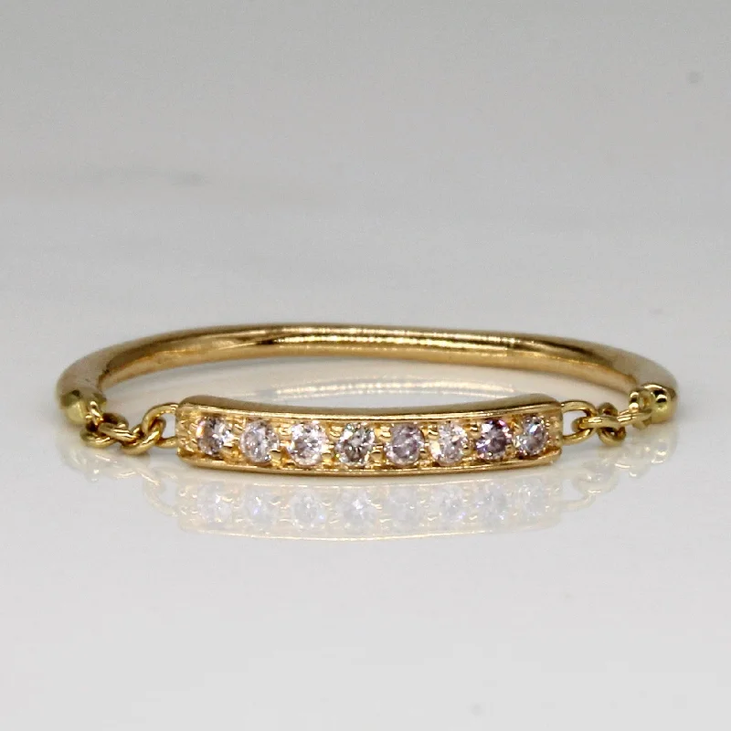 The Biggest Jewelry Sale Of The Year Is Here Diamond Chain Link Ring | 0.04ctw | SZ 7.5 | The Biggest Jewelry Sale Of The Year Is Here Diamond Chain Link Ring | 0.04ctw | SZ 7.5 |