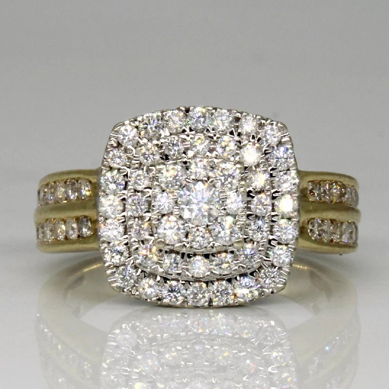 Flash Deals On Fine Jewelry – Shop Before It's Gone Diamond Cluster Engagement Ring | 0.70ctw | SZ 7 | Flash Deals On Fine Jewelry – Shop Before It's Gone Diamond Cluster Engagement Ring | 0.70ctw | SZ 7 |