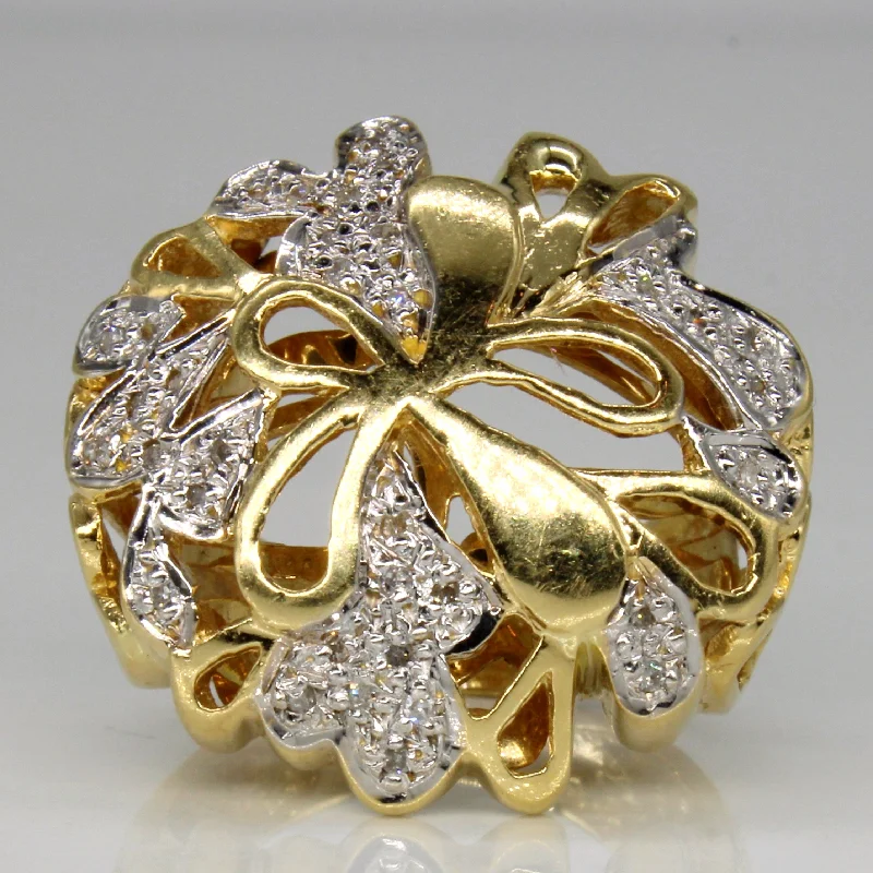 Sparkle On A Budget – Fine Jewelry For Less Diamond Cocktail Ring | 0.10ctw | SZ 6 | Sparkle On A Budget – Fine Jewelry For Less Diamond Cocktail Ring | 0.10ctw | SZ 6 |